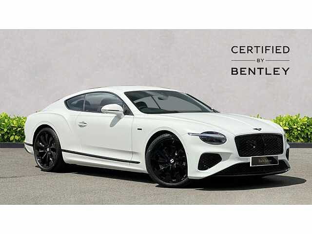 0:Bentley Continental GT Black Edition V8 Hybrid, Coupe, Glacier White, Bentley Birmingham